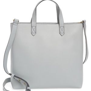 Madewell Zip-Top Transport Crossbody in Craft Blue